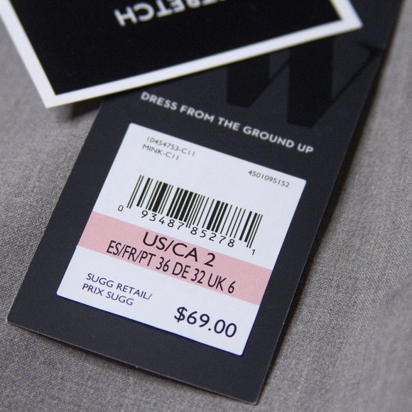 NINE WEST GRAY SHORT SKIRT - Picture 14 of 16